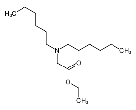 ethyl 2-(dihexylamino)acetate 2644-28-2