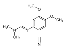 N'-(2-cyano-4,5-dimethoxy-phenyl)-N,N-dimethyl-formamidine