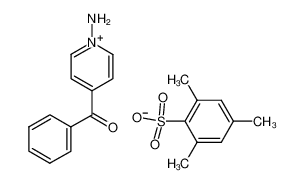 N-amino-4-benzoylpyridinium mesitylenesulfonate