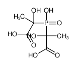 2-[(1-carboxy-1-hydroxyethyl)-hydroxyphosphoryl]-2-hydroxypropanoic acid 2398-95-0