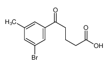 5-(3-溴-5-甲基苯基)-5-氧代戊酸