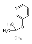 3-[(2-methylpropan-2-yl)oxy]pyridine 31776-90-6