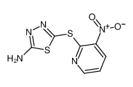 5-[(3-硝基-2-吡啶基)硫基]-1,3,4-噻二唑-2-胺