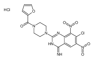 [4-(4-氨基-7-氯-6,8-二硝基喹唑啉-2-基)哌嗪-1-基]-呋喃-2-基甲酮盐酸盐