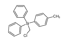chloromethyl(p-methylphenyl)diphenylsilane 128499-29-6