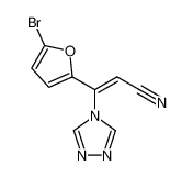 93209-80-4 (Z)-3-(5-Bromo-furan-2-yl)-3-[1,2,4]triazol-4-yl-acrylonitrile