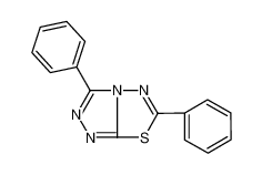 3,6-diphenyl-[1,2,4]triazolo[3,4-b][1,3,4]thiadiazole 43029-44-3