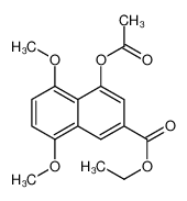 25932-95-0 4-(乙酰基氧基)-5,8-二甲氧基-2-萘羧酸乙酯