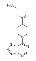 1-噻吩并[3,2-d]嘧啶-4-哌啶-4-羧酸乙酯