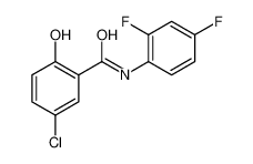 5-chloro-N-(2,4-difluorophenyl)-2-hydroxybenzamide 634189-17-6