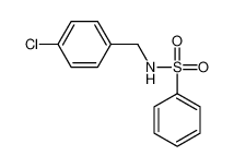 N-[(4-chlorophenyl)methyl]benzenesulfonamide 10504-97-9