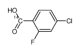 4-Chlor-2-fluor benzoesaeure-<7-14C> 54416-83-0