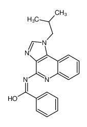 N-[1-(2-methylpropyl)imidazo[4,5-c]quinolin-4-yl]benzamide 144660-62-8