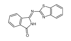 3-(1,3-benzothiazol-2-ylamino)isoindol-1-one 59548-35-5