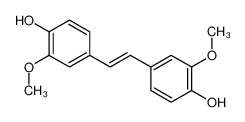 4957-27-1 1,2-bis(3-methoxy-4-hydroxyphenyl)ethylene