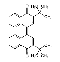 2-(叔丁基)-4-[3-(叔丁基)-4-氧代-1(4H)-萘亚基]-1(4H)-萘酮