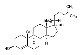 3β-hydroxy-10.13-dimethyl-17β-((R)-1.5-dimethyl-hexyl)-gonadiene-(4.7) 16826-29-2