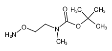 (2-Aminooxy-ethyl)-methyl-carbamic acid tert-butyl ester 391212-47-8