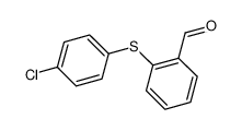 2-(4-chlorophenyl)sulfanylbenzaldehyde 107572-07-6