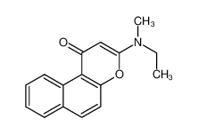 3-[ethyl(methyl)amino]benzo[f]chromen-1-one
