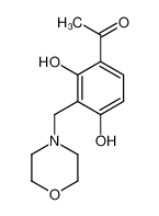 1-[2,4-dihydroxy-3-(morpholinomethyl)phenyl]ethanone 658063-54-8