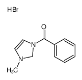(3-methyl-1,2-dihydroimidazol-1-ium-1-yl)-phenylmethanone,bromide 61166-17-4