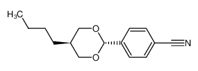 TRANS-2-(4-CYANOPHENYL)-5-N-BUTYL-1,3-DIOXANE 74800-54-7
