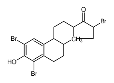 2,4,16-Tribromo-3-hydroxyestra-1(10),2,4-trien-17-one 79258-15-4