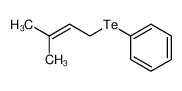 3-Methyl-2-butenyl phenyl telluride 97567-76-5