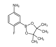 4-fluoro-3-(4,4,5,5-tetramethyl-1,3,2-dioxaborolan-2-yl)aniline 1152441-29-6