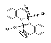 771488-36-9 structure, C32H34N4Ni2O6S4