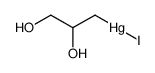 2,3-dihydroxy-propylmercury (1+), iodide 88982-49-4