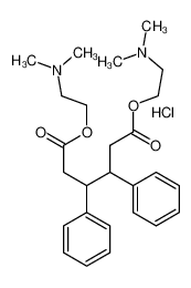 bis[2-(dimethylamino)ethyl] 3,4-diphenylhexanedioate 6964-77-8