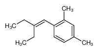 2-ethyl-1-(2,4-dimethyl-phenyl)-but-1-ene 854662-41-2