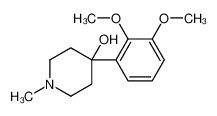 4-(2,3-dimethoxyphenyl)-1-methylpiperidin-4-ol 82359-62-4