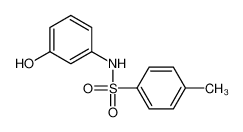 N-(3-hydroxyphenyl)-4-methylbenzenesulfonamide 3743-29-1