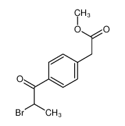methyl 2-[4-(2-bromopropanoyl)phenyl]acetate 84098-72-6