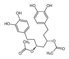 (3S,5S)-3,5-Diacetoxy-1,7-bis(3,4-dihydroxyphenyl)heptane