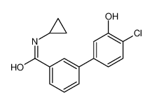 3-(4-chloro-3-hydroxyphenyl)-N-cyclopropylbenzamide 1261931-79-6