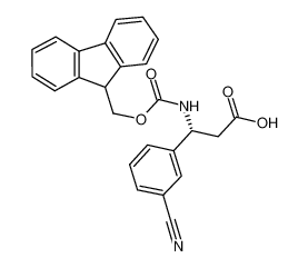 (3R)-3-(3-cyanophenyl)-3-(9H-fluoren-9-ylmethoxycarbonylamino)propanoic acid 517905-91-8