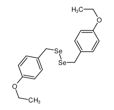 1-ethoxy-4-[[(4-ethoxyphenyl)methyldiselanyl]methyl]benzene 62212-23-1
