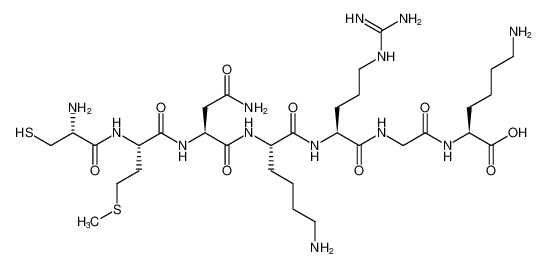 L-Lysine, L-cysteinyl-L-methionyl-L-asparaginyl-L-lysyl-L-arginylglycyl-