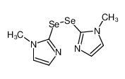 1-methyl-2-[(1-methylimidazol-2-yl)diselanyl]imidazole 678996-64-0
