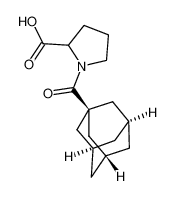 1-(adamantane-1-carbonyl)pyrrolidine-2-carboxylic acid 35084-48-1