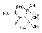 1-fluoro-N,N-dimethyl-N,N-bis(trimethylsilyl)boranediamine 35351-95-2