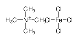 tetrachloroiron,tetramethylazanium