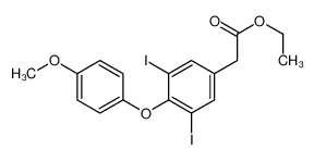 乙基[3,5-二碘-4-(4-甲氧基苯氧基)苯基]乙酸酯