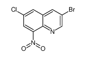 3-bromo-6-chloro-8-nitroquinoline 183543-61-5
