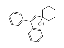 1-(2,2-diphenylvinyl)cyclohexanol 104581-37-5