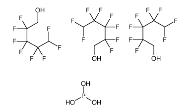 2,2,3,3,4,4,5,5-octafluoropentan-1-ol,phosphorous acid 65611-17-8